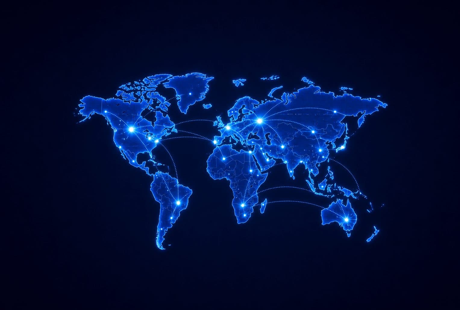 Global digital connectivity map